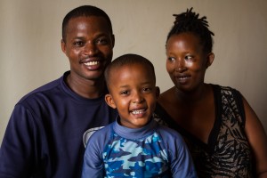 lt mutabazi and family