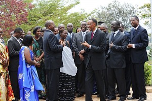 ykagame and his cabinet