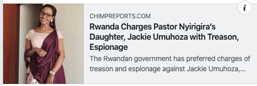 Seruga Titus: How does Kagame become so heartless to arrest a family member simply because their relative has a different view of how things should be done?"