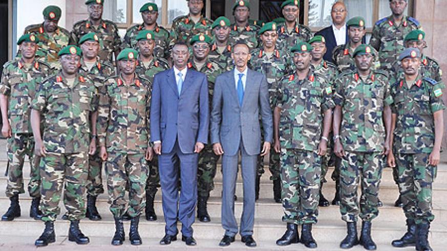 Kagame and his generals