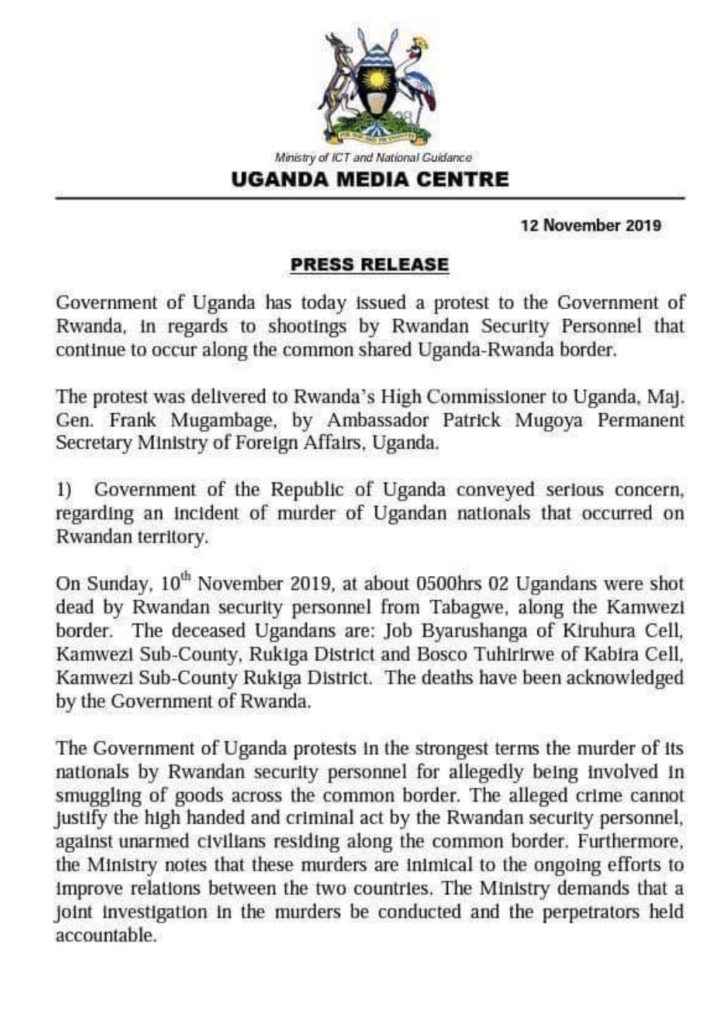 Kagame, Will You Agree To A Rwanda-Uganda