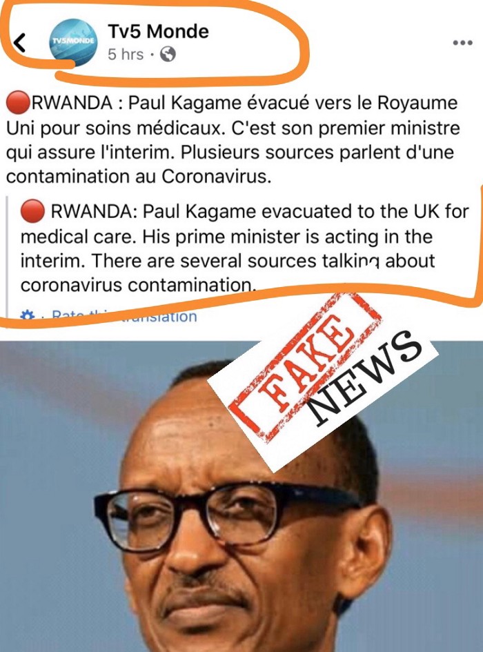 Kagame Is Attracting Plenty Of Fake News. Real Pen Fighters Must Stick To Facts.