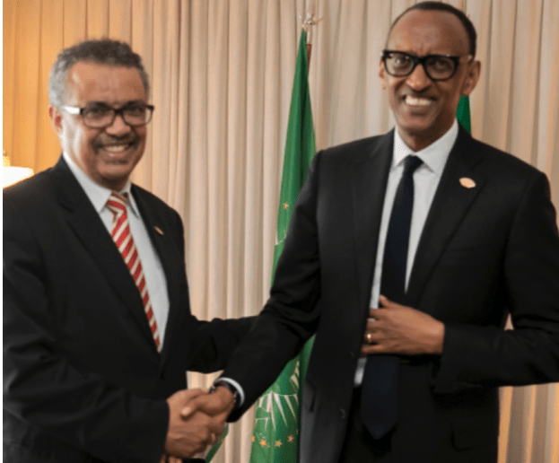 Kagame Lectured Donald Trump For Criticizing WHO, Its Head And China Over Covid19