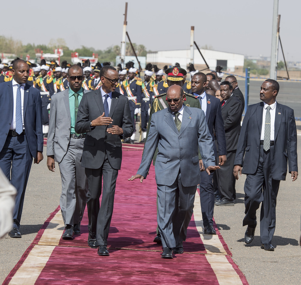 Kagame and Omar al-bashir