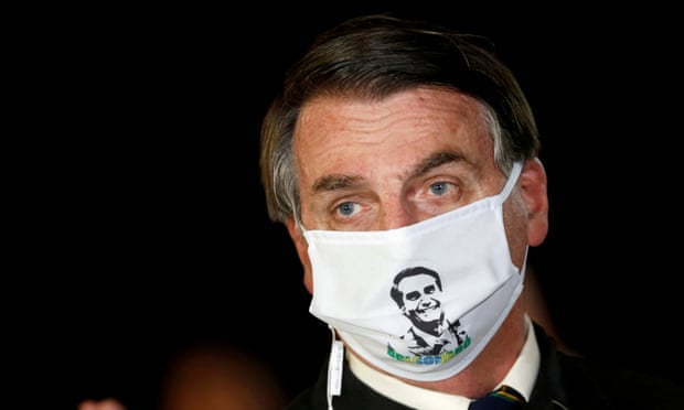 Brazilian President Bolsonaro tests positive for Covid-19.