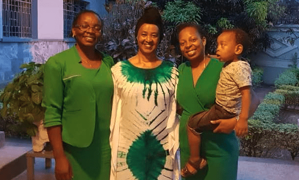 Ingabire Victoire, Adeline Rwigara and Raissa Ujeneza