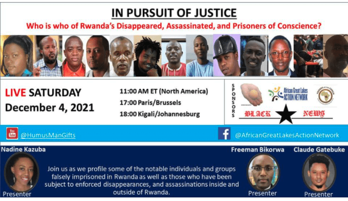 In Pursuit of Justice: Who is who of Rwanda's Disappeared, Assassinated and Prisoners of Conscience?