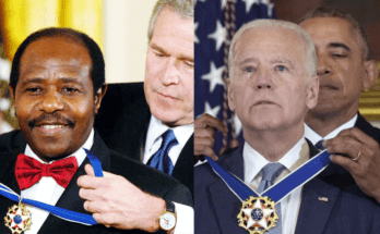 Tresor Rusesabagina asks President Joe Biden to honor the Presidential Medal of Freedom he was awarded by Obama